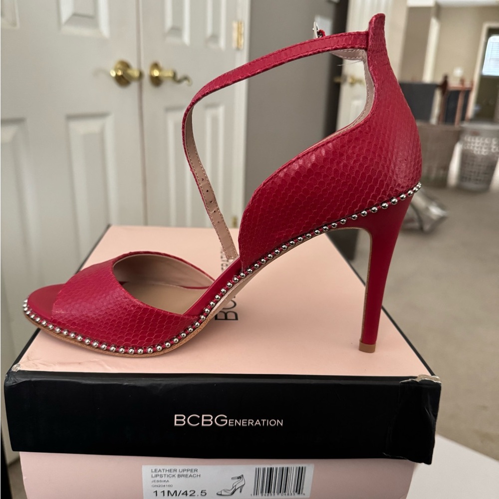 BCBGeneration Red Stiletto Heels